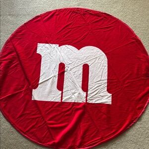 Red Round M&M Beach Towel
Make an offer!